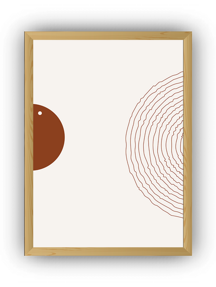 Bauhaus 3'lü Çerçeveli Poster Set