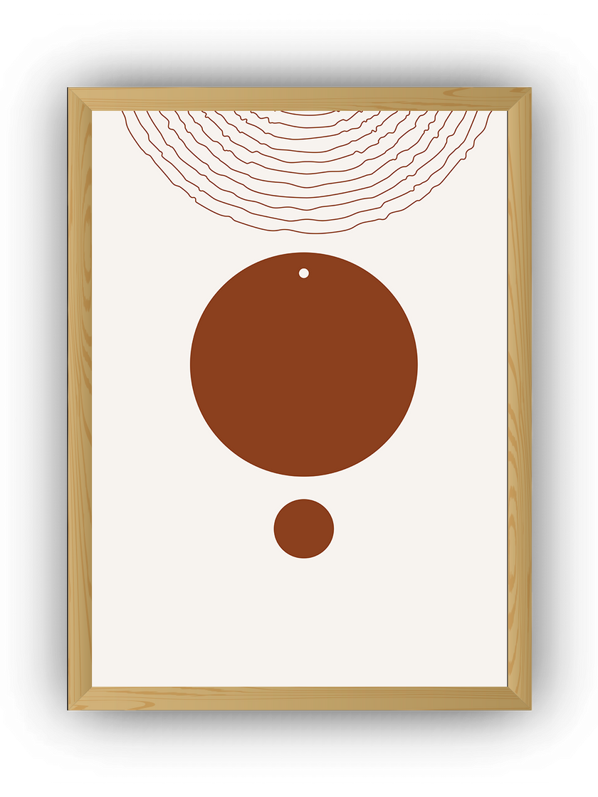 Bauhaus 3'lü Çerçeveli Poster Set