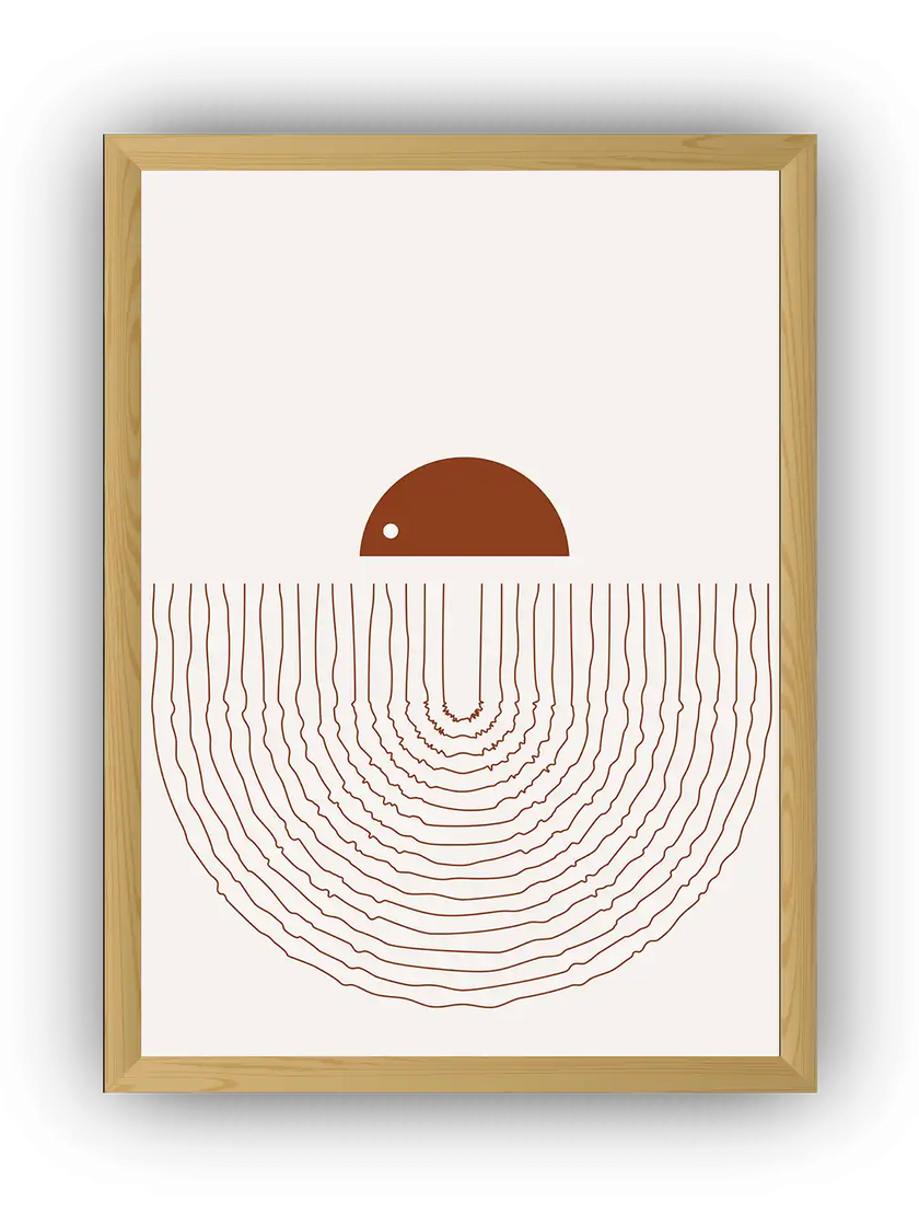 Bauhaus 3'lü Çerçeveli Poster Set