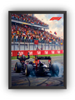 Red Bull F1 Çerçeveli Poster