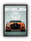 Shelby GT500 Cobra Çerçeveli Poster