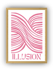 İllusion Çerçeveli Poster