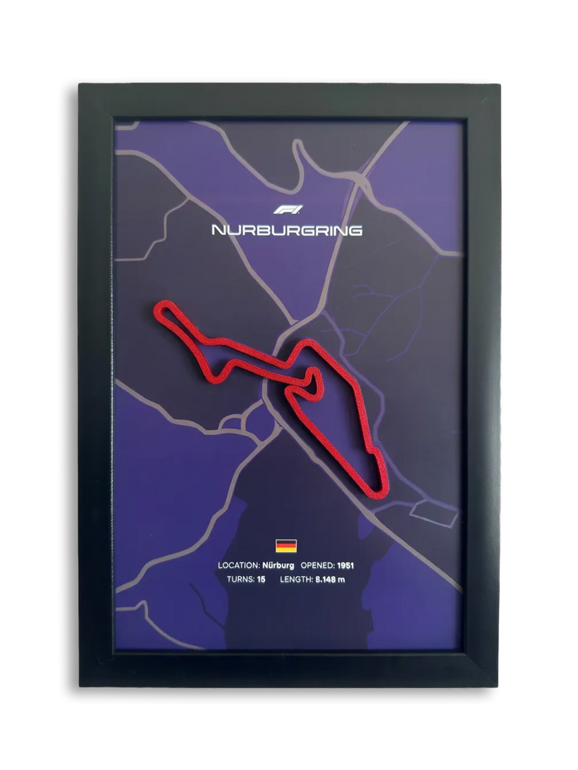 Nürburgring – Formula 1 Pist Duvar Tablosu