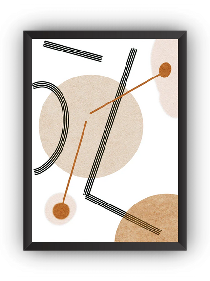 Art Your Style 3'lü Çerçeveli Poster Set