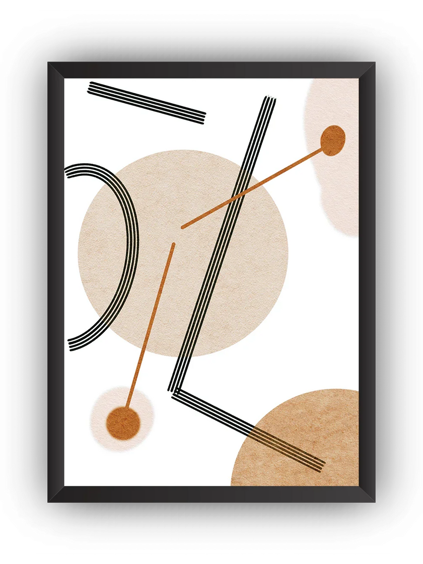 Art Your Style 3'lü Çerçeveli Poster Set