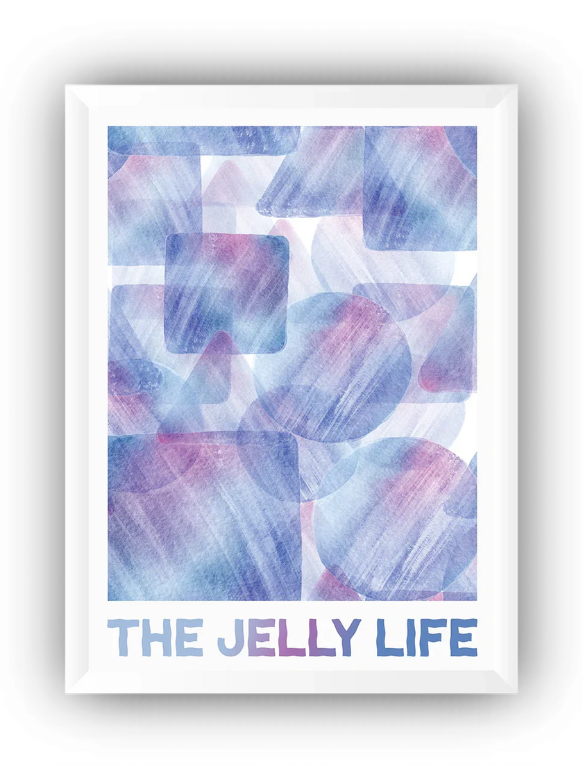The Jelly Life 2’li Çerçeveli Poster Set
