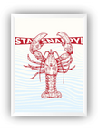 Snappy Lobster Çerçeveli Poster