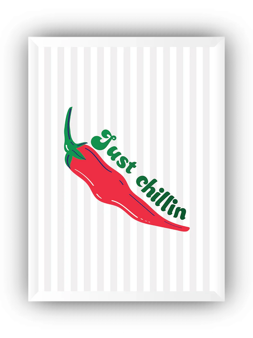 Just Chillin Çerçeveli Poster