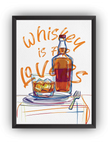 Whiskey Lovers Çerçeveli Poster