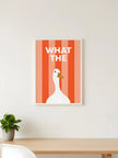 What the Duck Çerçeveli Poster