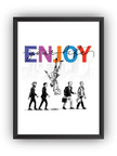 Enjoy Your Life Çerçeveli Poster