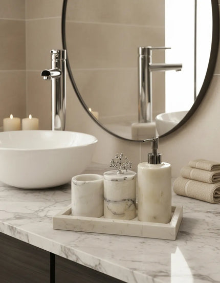 Linea Mermer Banyo Aksesuar Seti