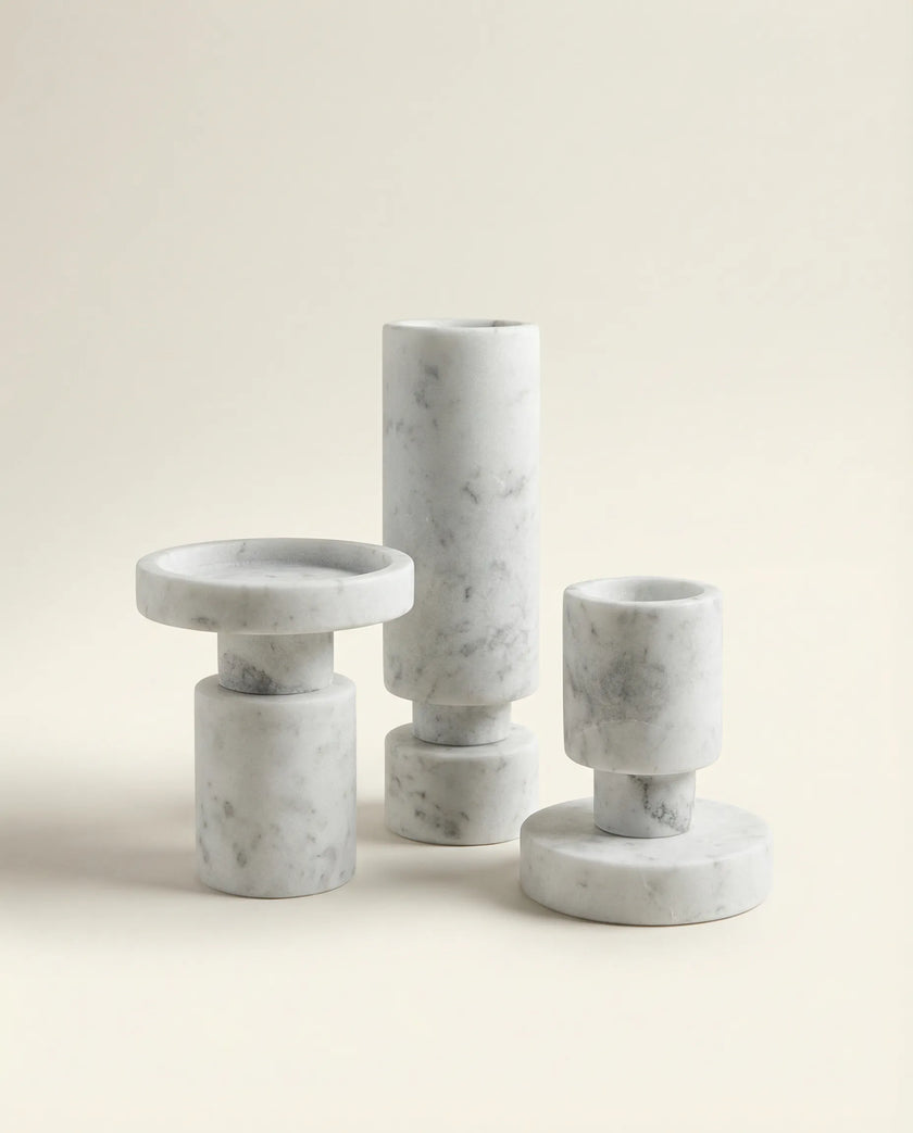 Mermer Dekoratif Mumluk Seti