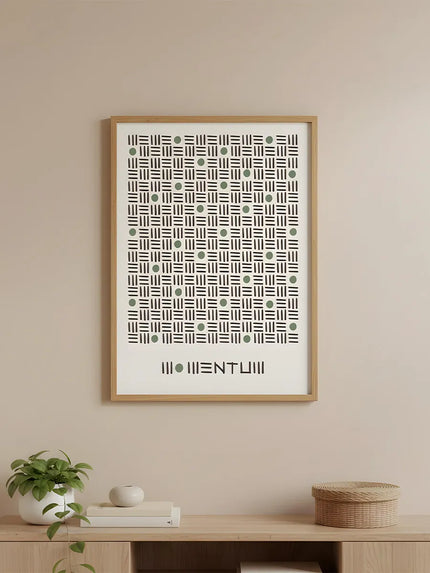 Momentum Çerçeveli Poster