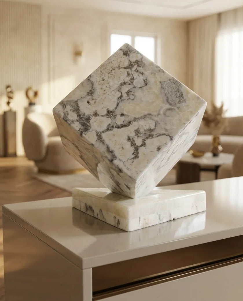 Oniks Mermer Dekoratif Aydınlatma