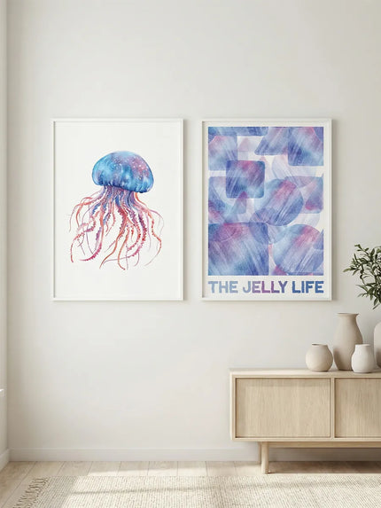 The Jelly Life 2’li Çerçeveli Poster Set