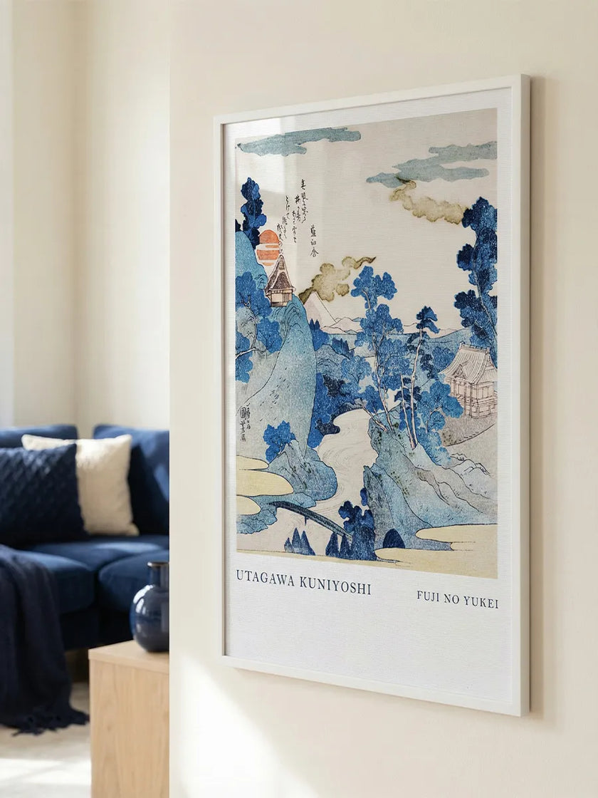 Utagawa Kuniyoshi - Japon Sanatı Çerçeveli Poster