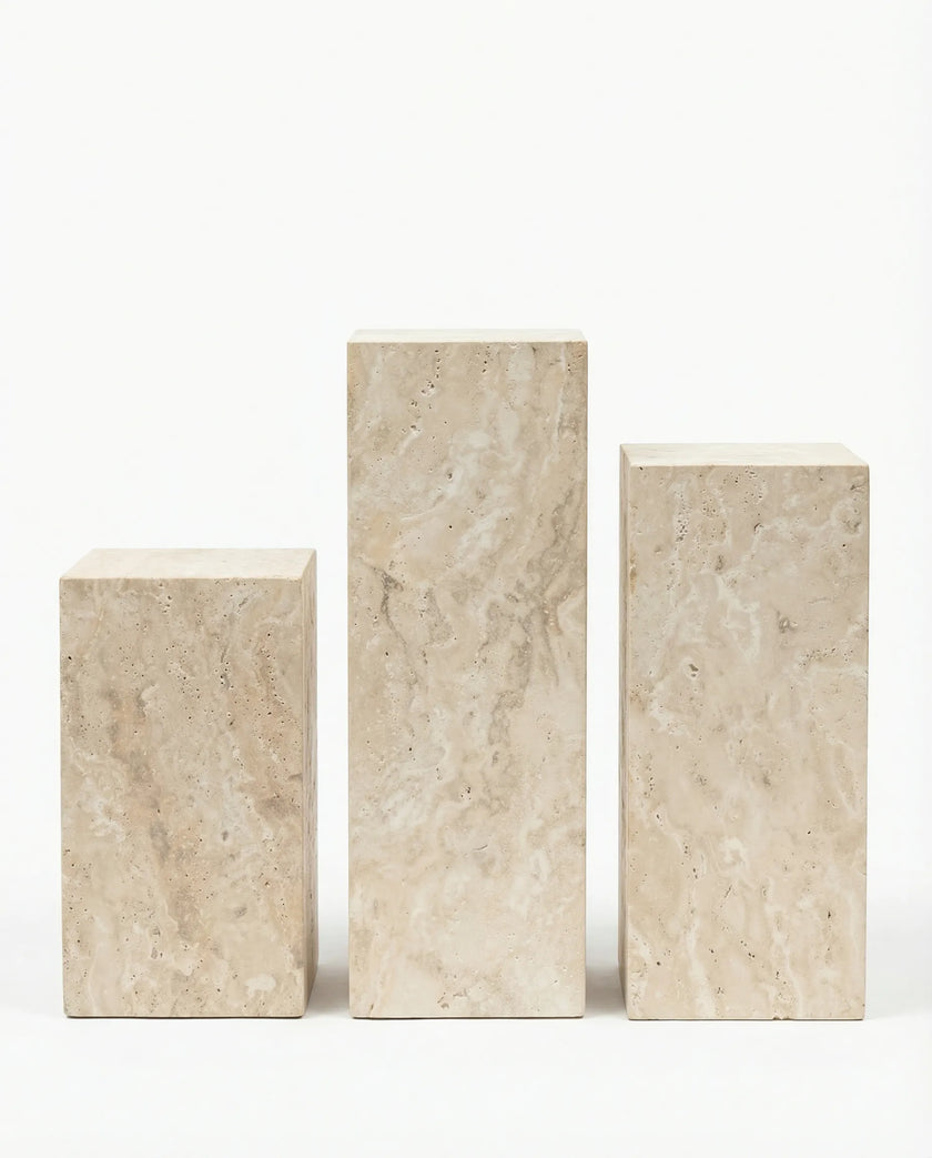 Mono Dekoratif Traverten Sütun